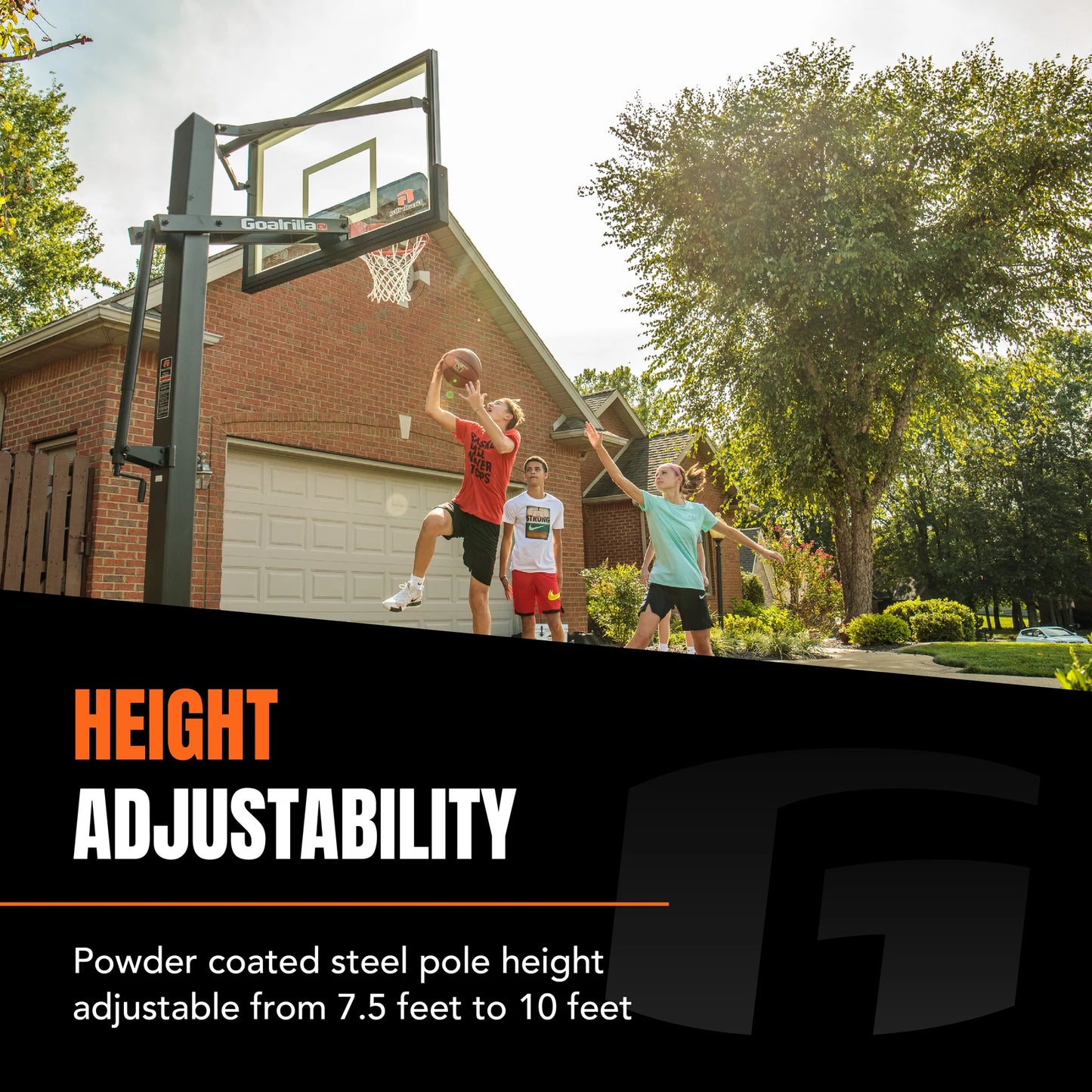 Goalrilla CV60 In-Ground Basketball Hoop