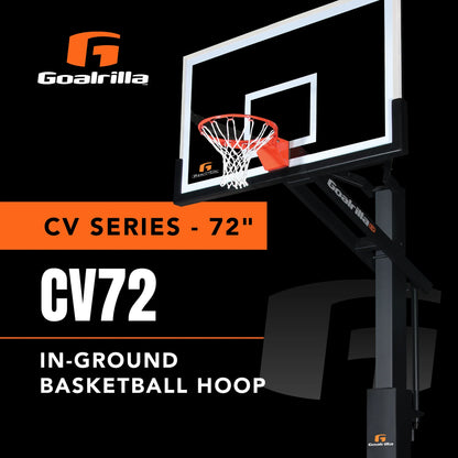 Goalrilla CV72 In-Ground Basketball Hoop