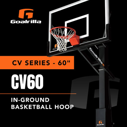 Goalrilla CV60 In-Ground Basketball Hoop