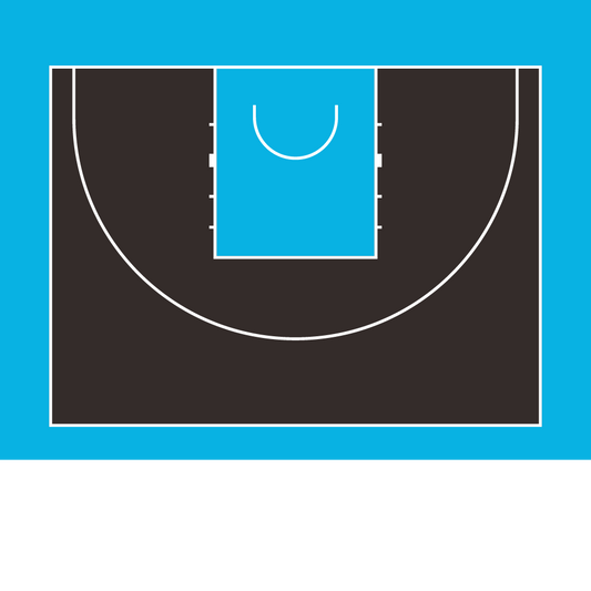 14x18m FIBA 3x3 Regulation Court