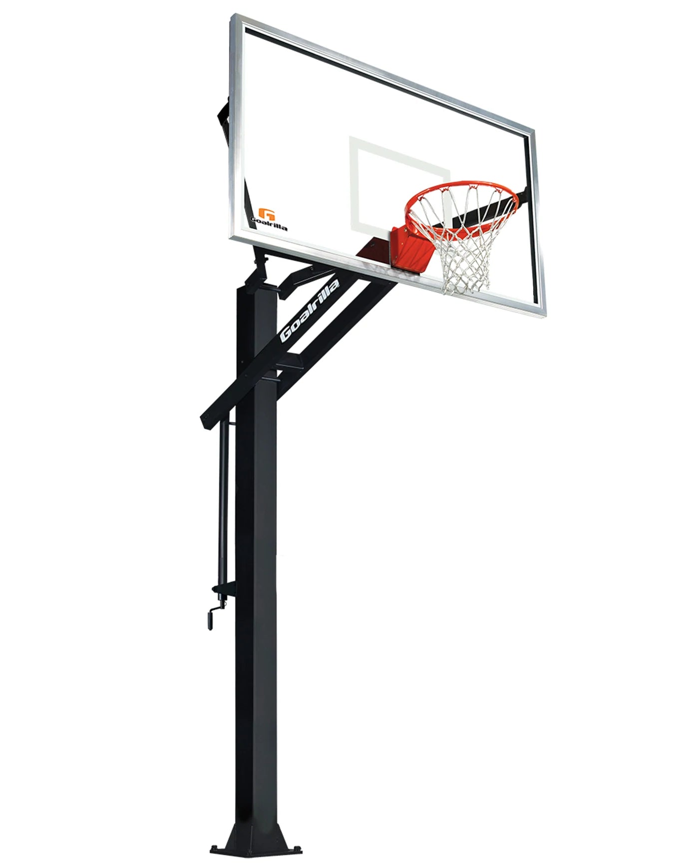 Goalrilla GS72C Sistema de aros de baloncesto en marcha