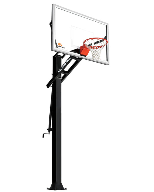 Goalrilla GS60C Sistema de aros de baloncesto en marcha